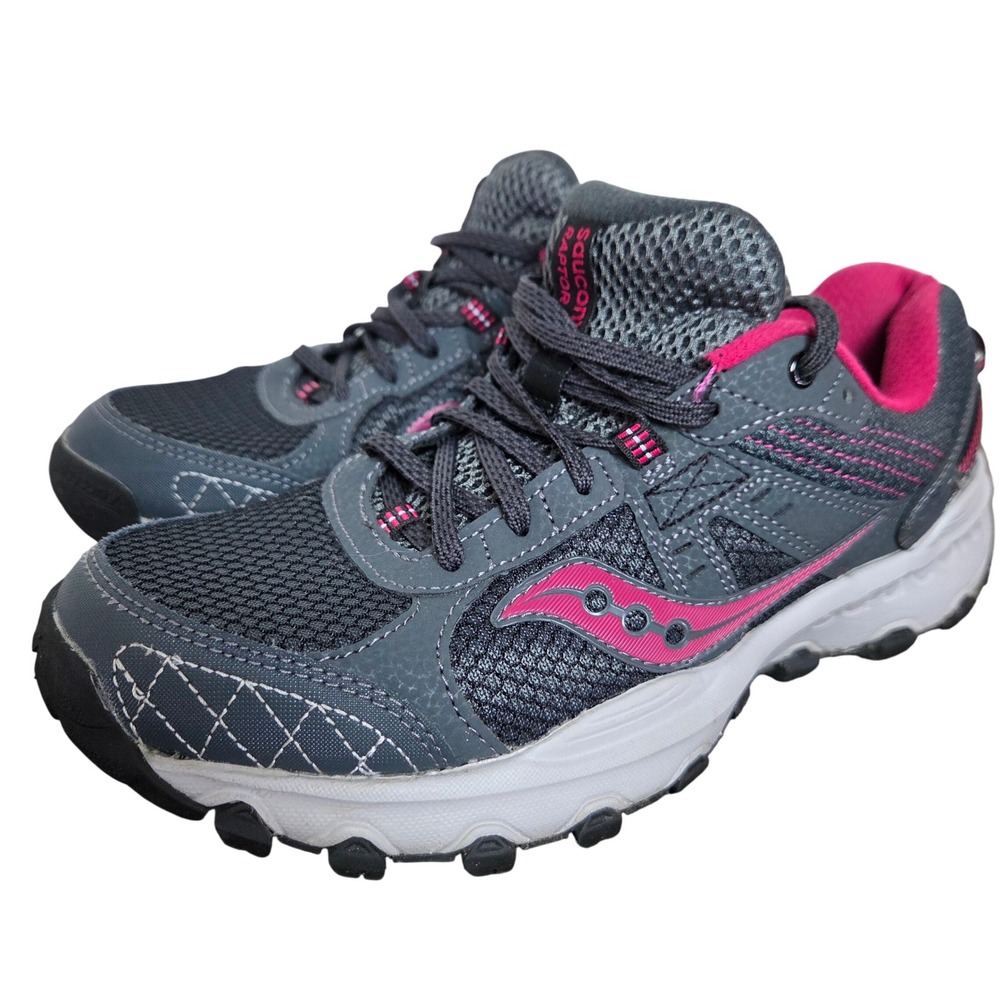 Saucony Raptor Trail Running Shoes Low‎ Top Mesh Womens 8